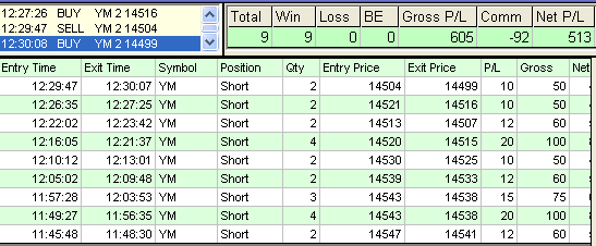 emini trading results #465